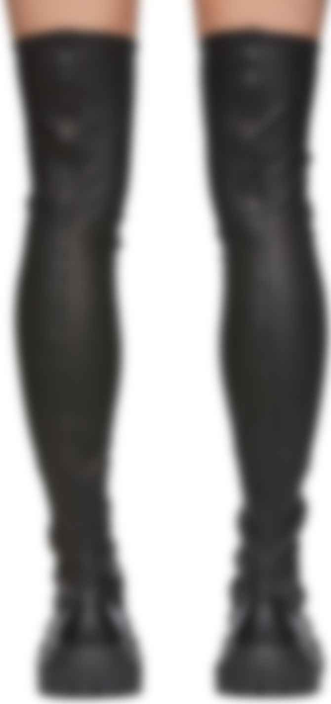 rick owens stocking boots