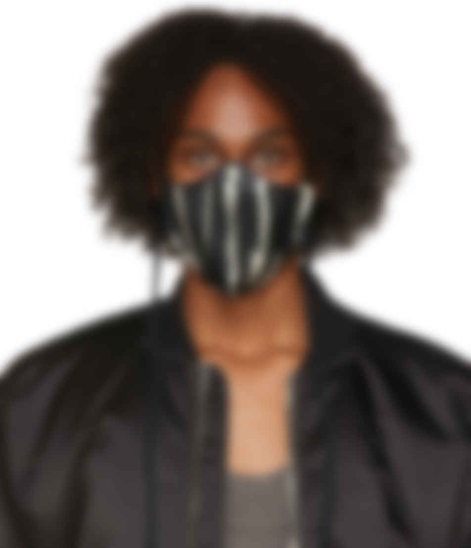 Rick Owens ブラック マスク Ssense 日本