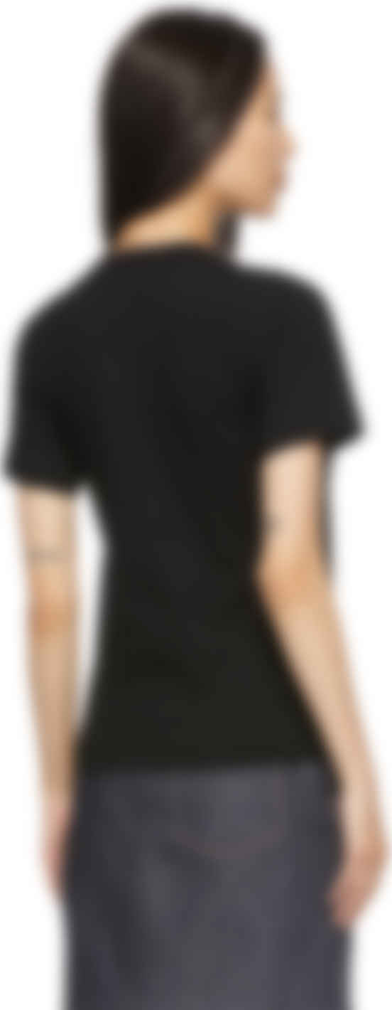 black and gold comme des garcons