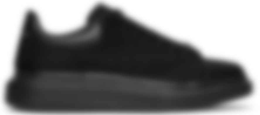 Alexander Mcqueen Black Mesh Oversized Sneakers Ssense