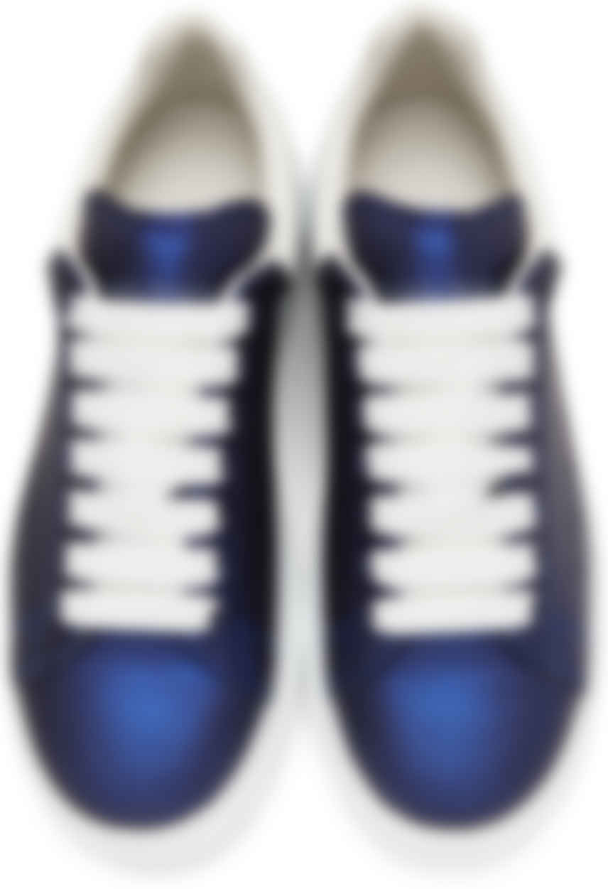 alexander mcqueen blue and white