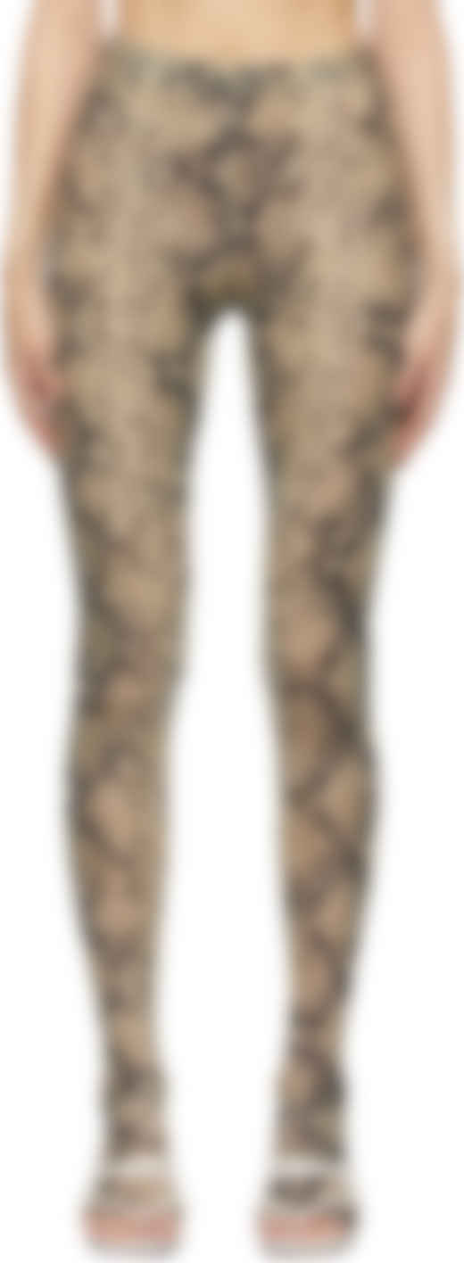 legging peau de serpent