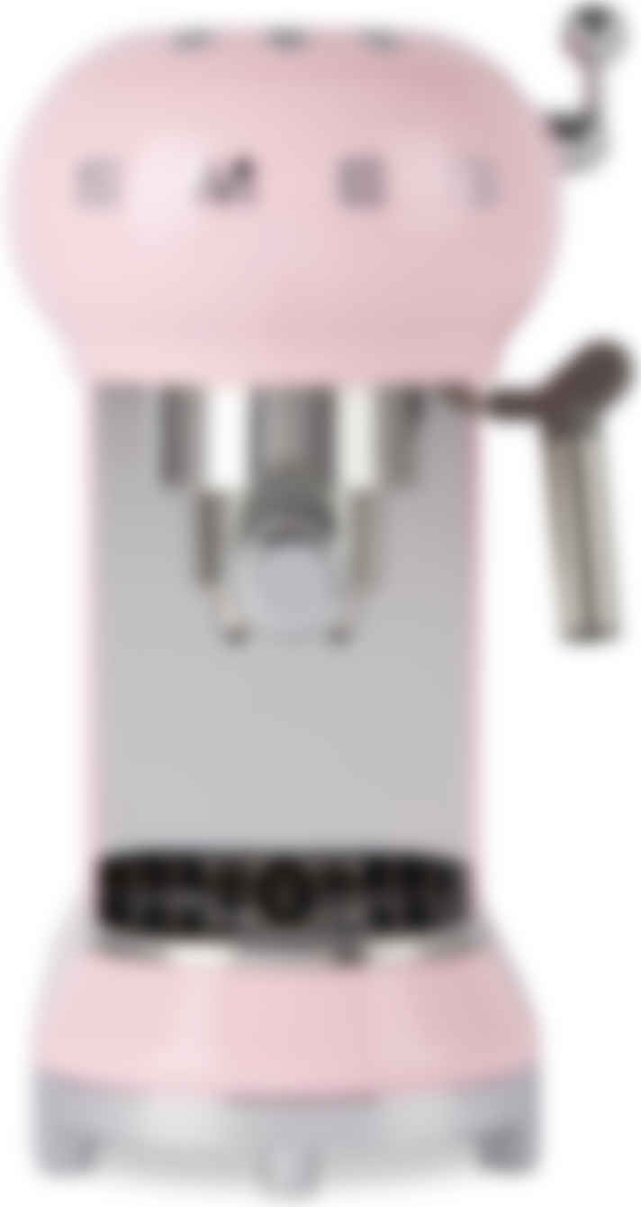 Pink Retro Style Espresso Manual Coffee Machine By Smeg Ssense 0249