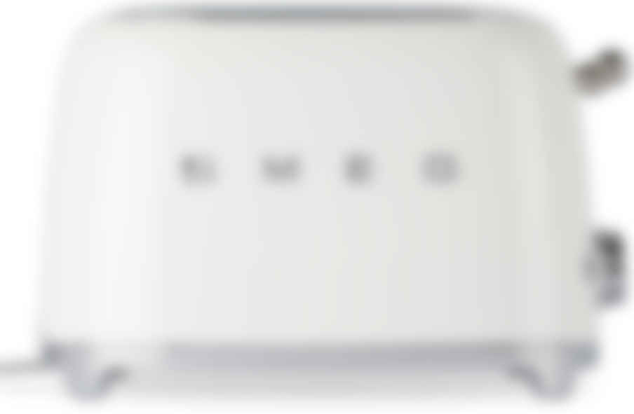 white retro toaster