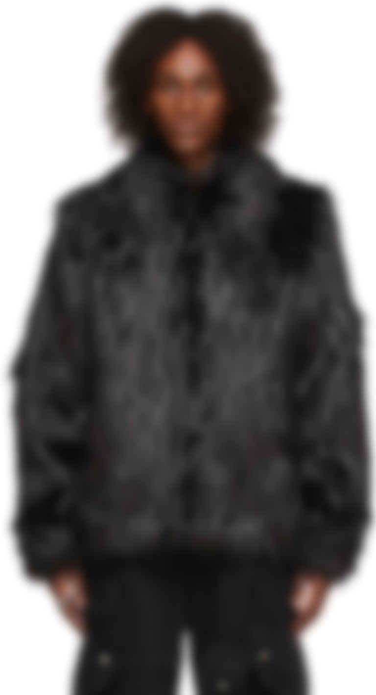 coach fur coat