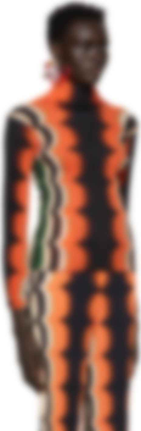 Orange Otto Turtleneck By Julia Heuer On Sale Orange Otto Turtleneck By Julia Heuer On Sale