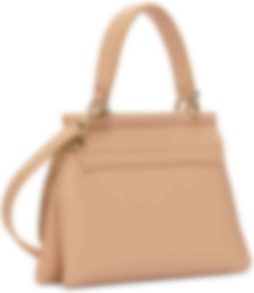 beige shoulder handbag