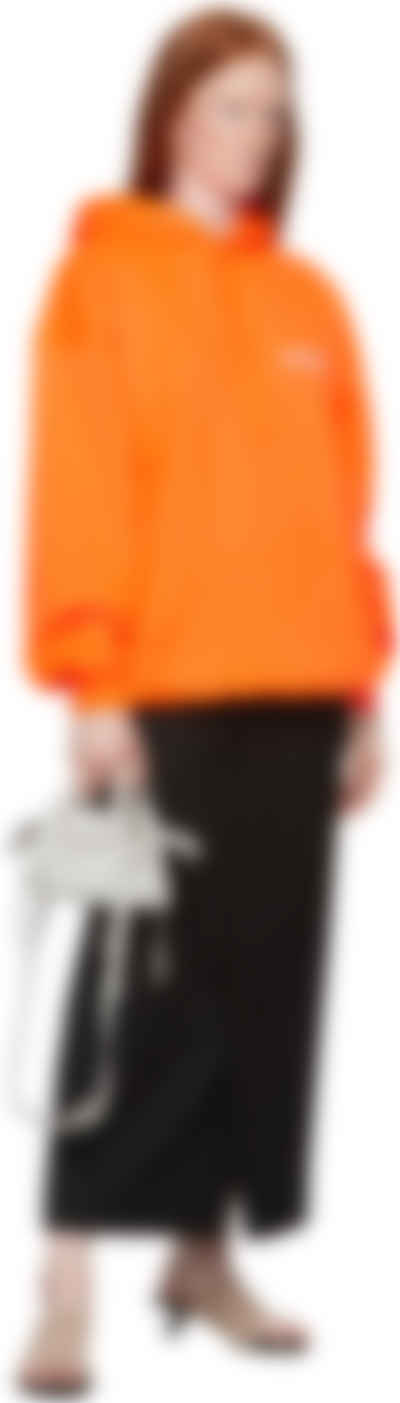 balenciaga hoodie orange
