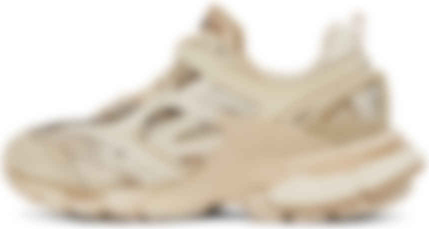 Balenciaga: Beige Track 2.0 Sneakers | SSENSE Canada