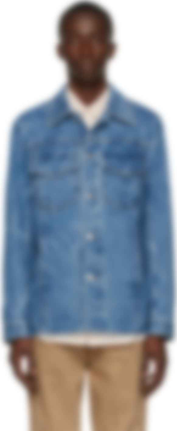 dries van noten denim jacket