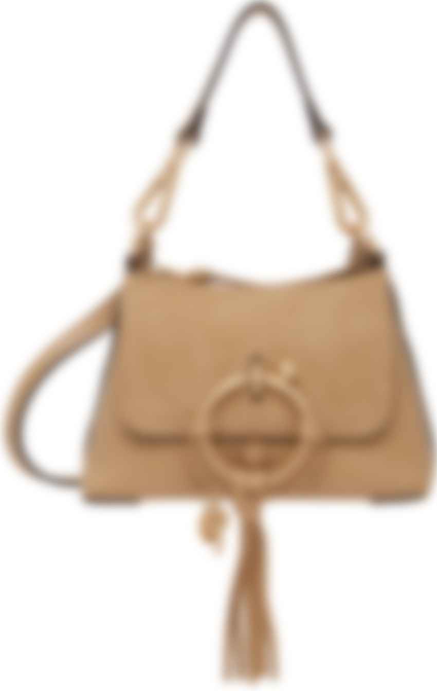 tan shoulder bag