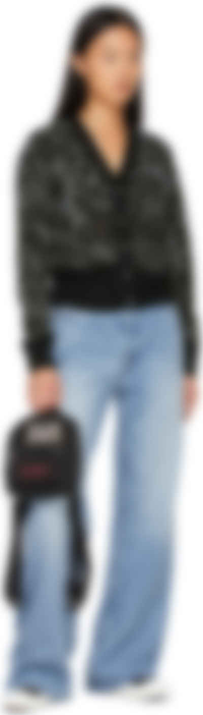 kenzo black mini tiger backpack