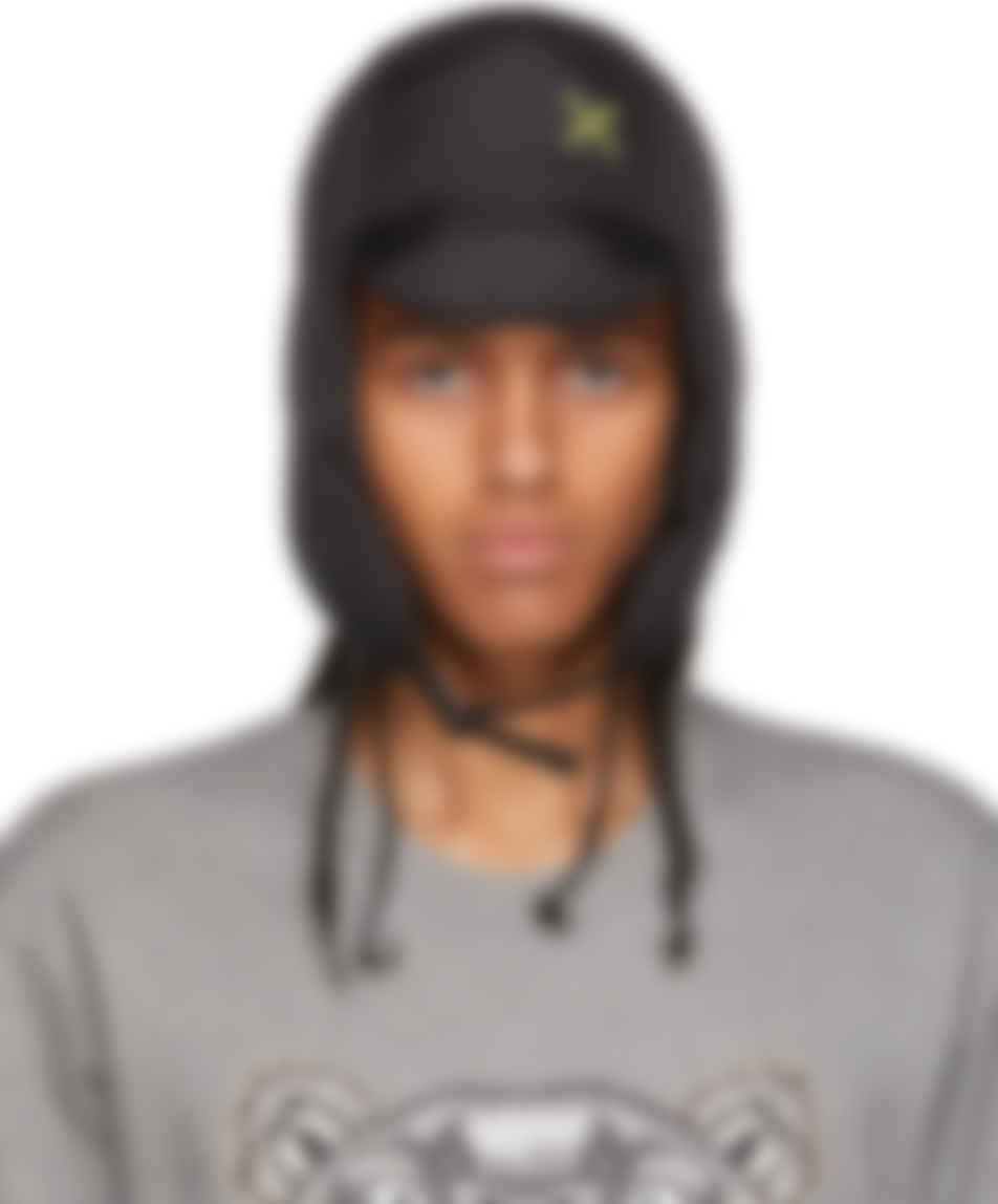 Kenzo 黑色sport 遮耳帽 Ssense Kenzo 黑色sport 遮耳帽 Ssense