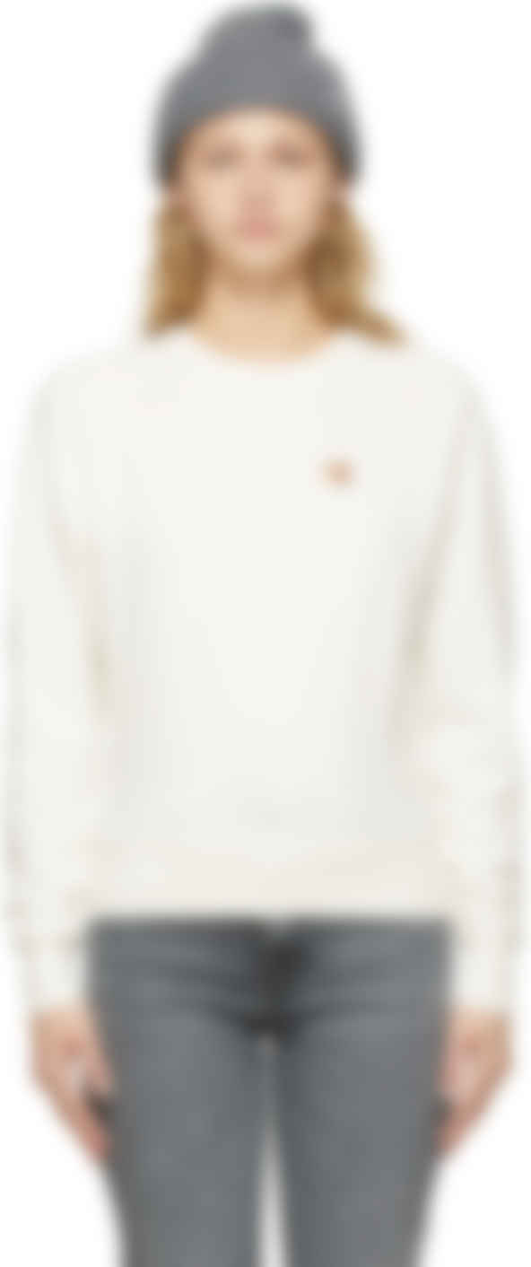 white fox sweatshirt