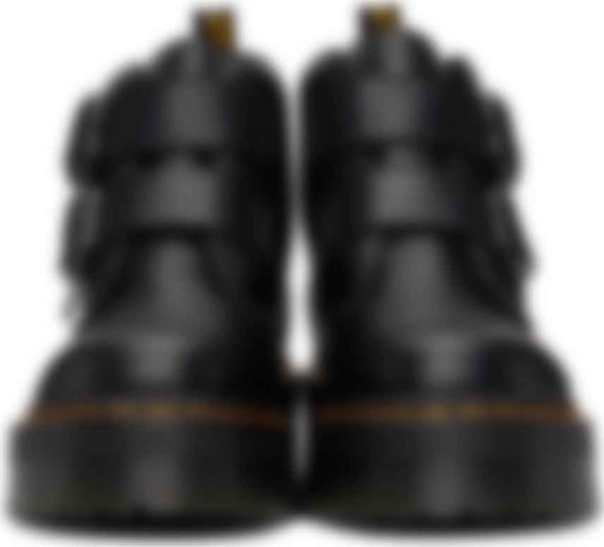 black devon heart boots