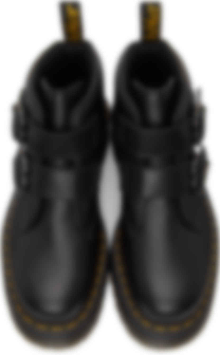 black devon heart boots