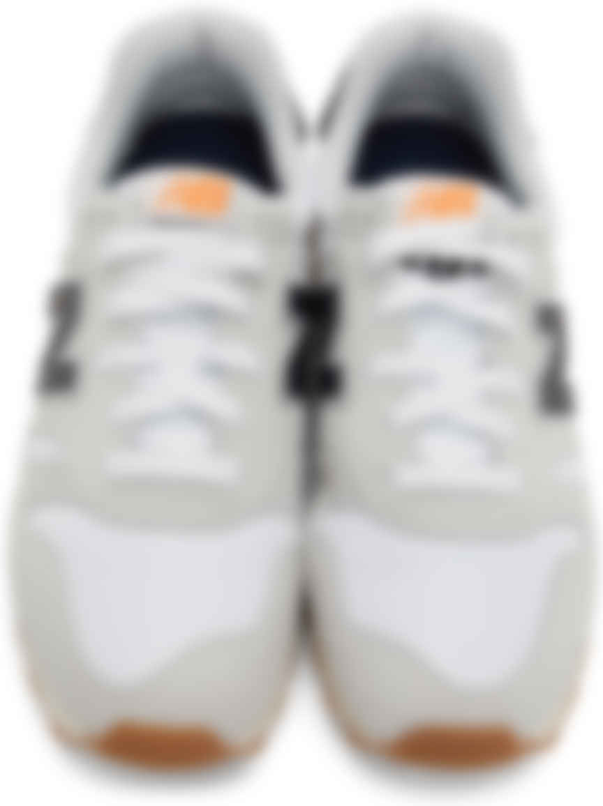 White \u0026 Grey 373v2 Sneakers by New Balance on Sale