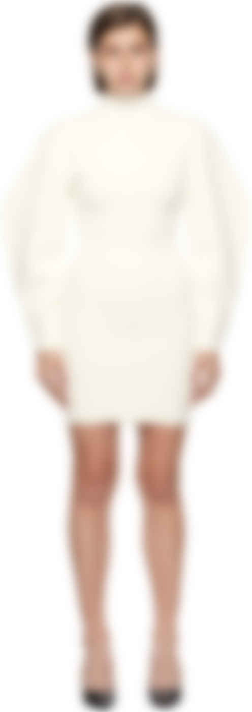 herve leger white dress