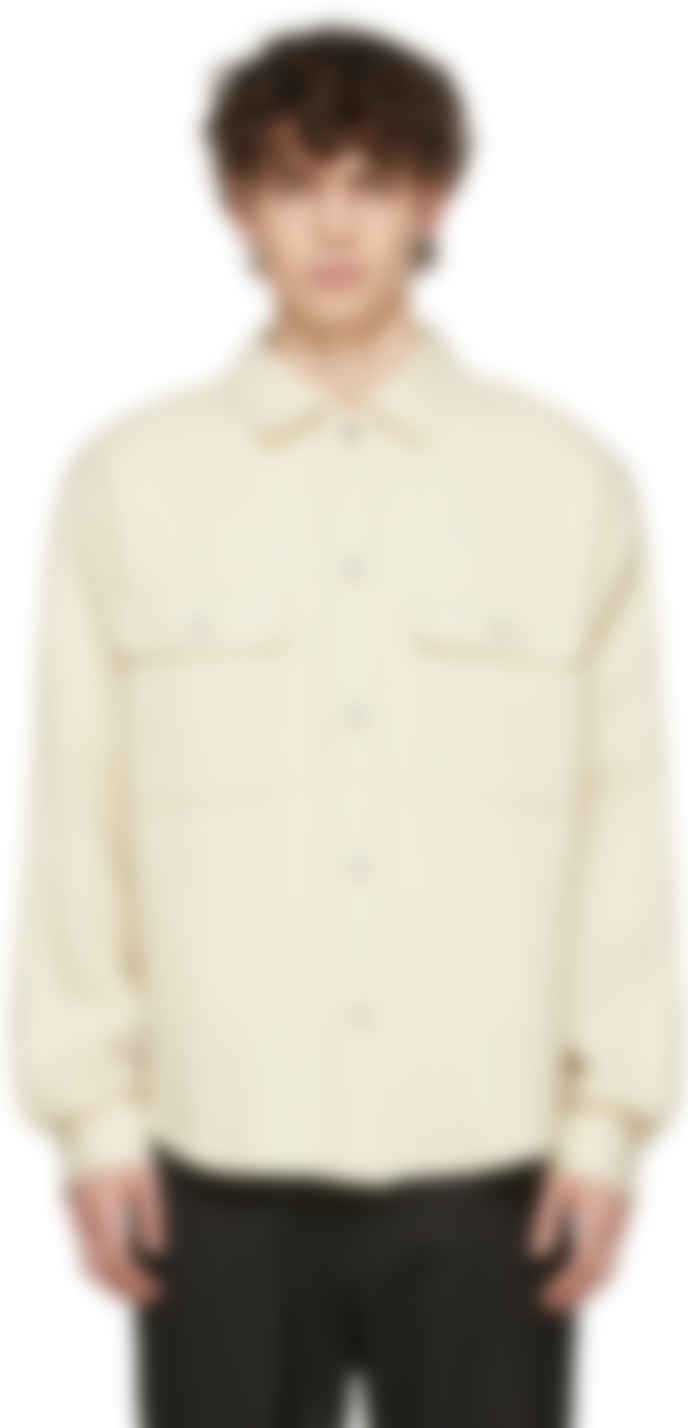 off white shirt jacket