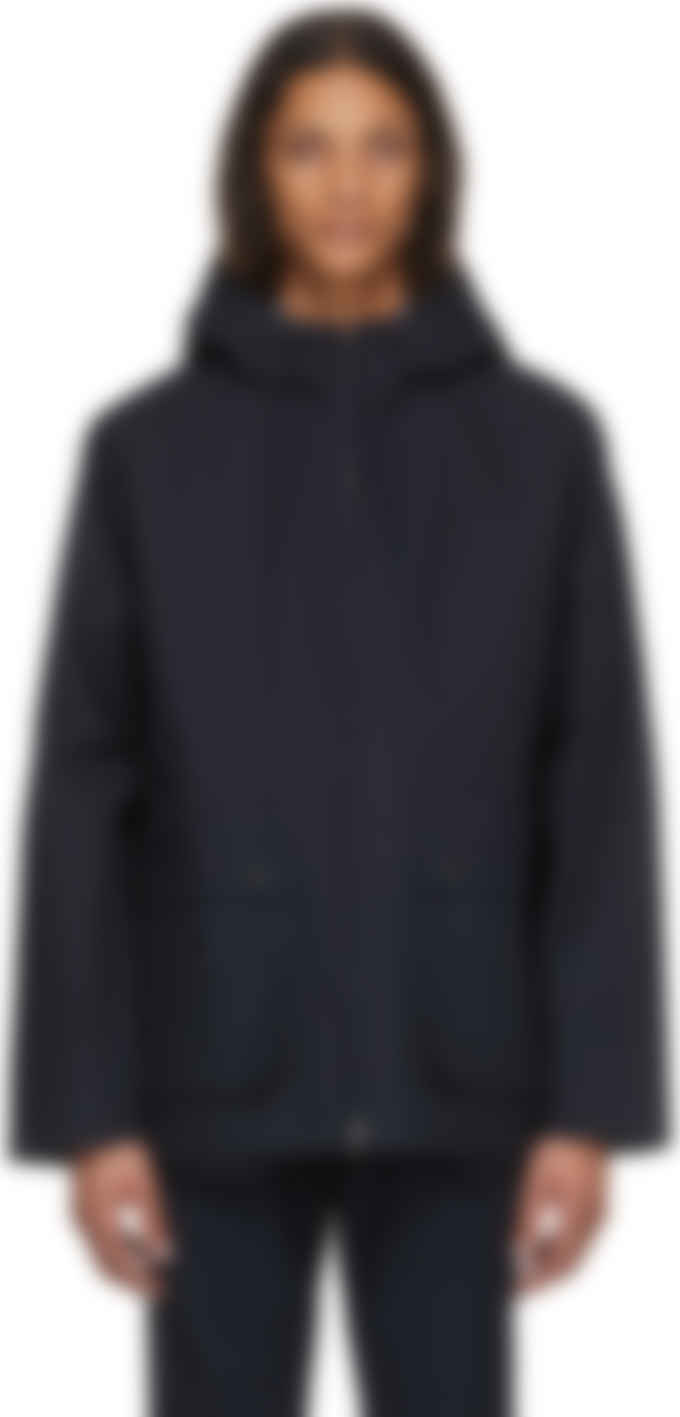 navy gore tex jacket