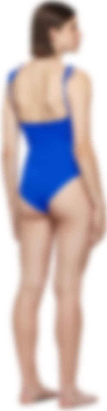 Rave Review Ssense Canada Exclusive Blue Orange Ophie One Piece Swimsuit Ssense