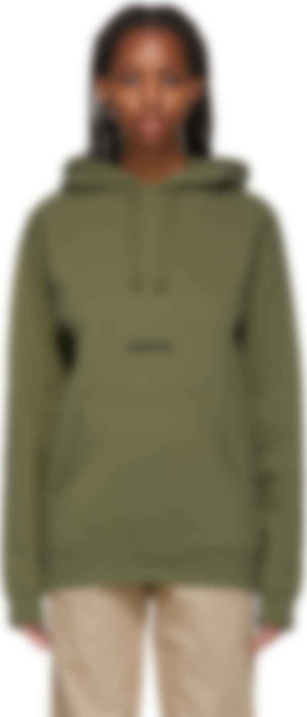 Saintwoods グリーン ロゴ フーディ Ssense 日本