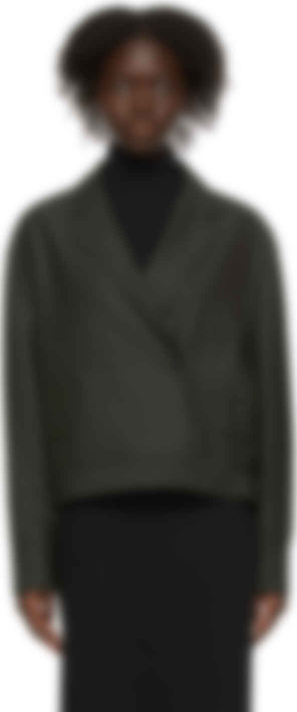 Short jacket wool clearance