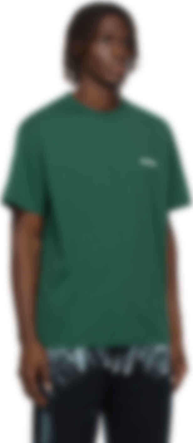 Vetements Ssense 日本 限定 グリーン ロゴ T シャツ Ssense