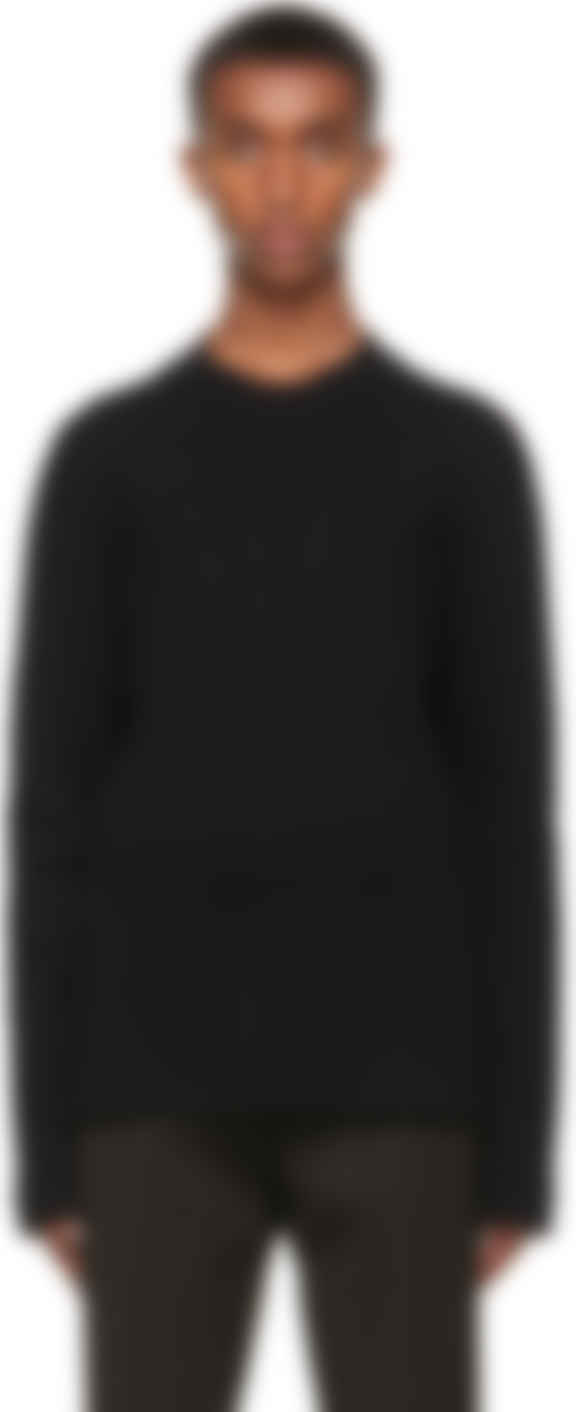 ブラック カシミア セーター