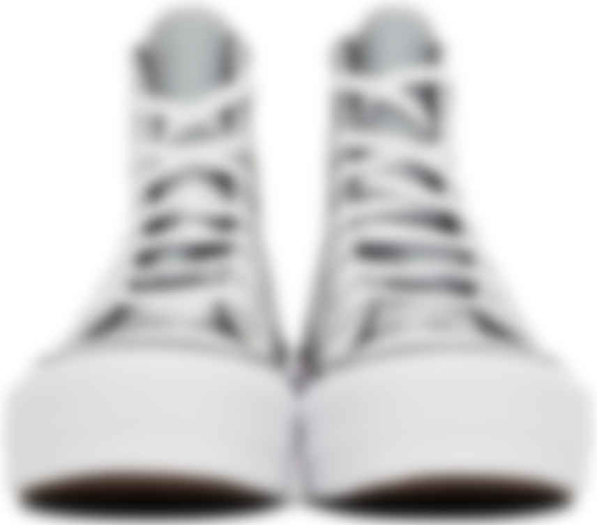 all star converse silver