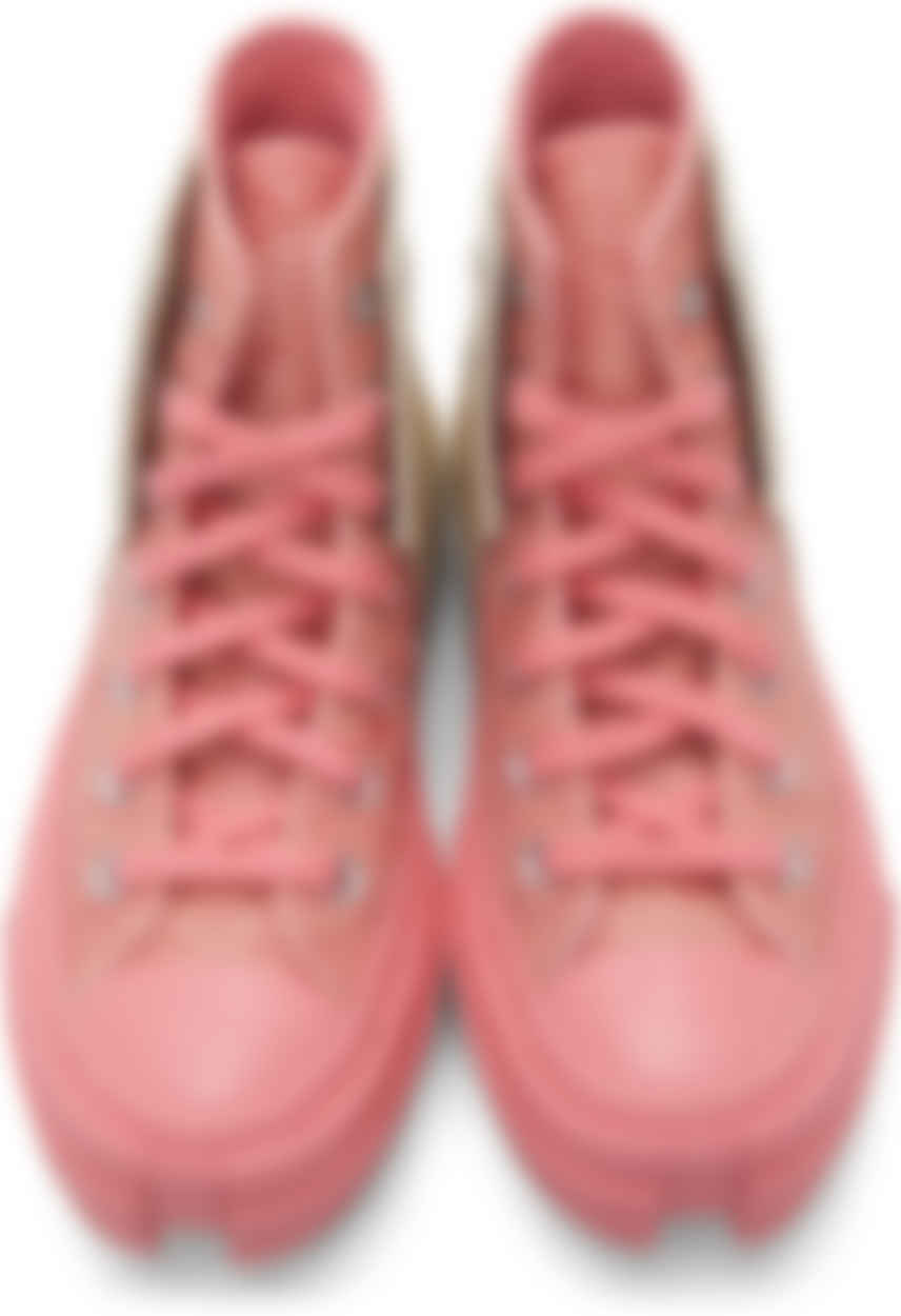 Baskets Chuck 70 2 en 1 rose et beige édition Feng Chen Wang Converse en  solde