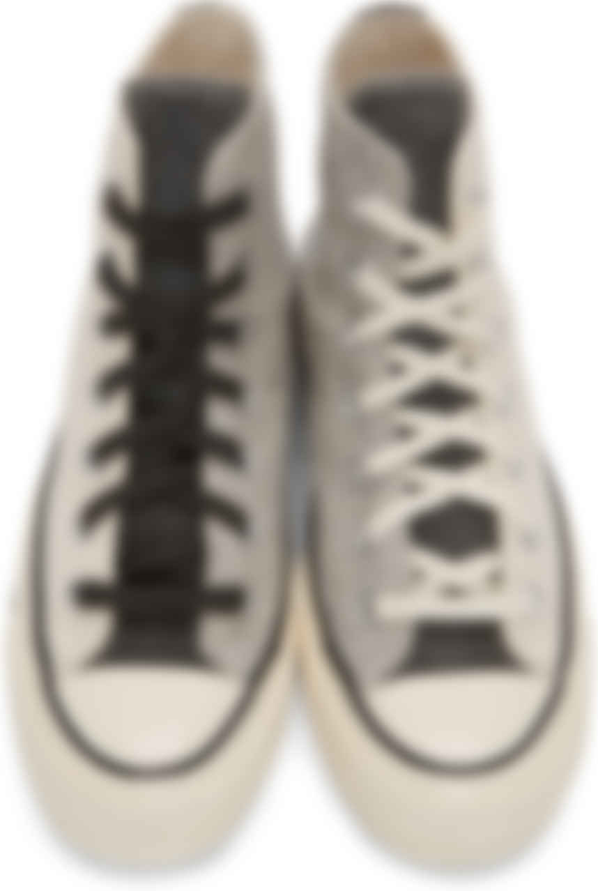 Grey Chuck 70 Hi Sneakers by Converse 