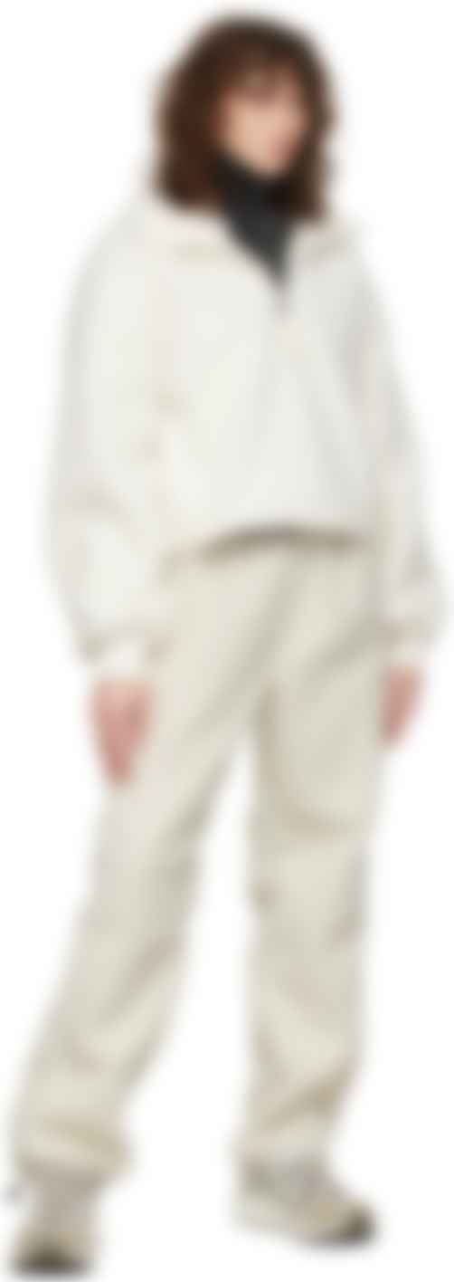 white quarter zip jacket