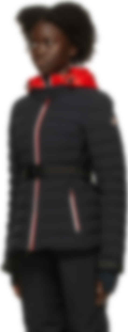 Black Down Bruche Puffer Jacket