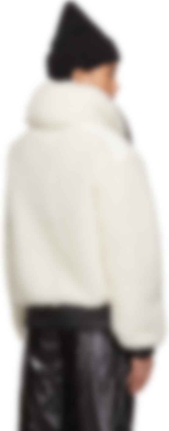 off white bear jacket