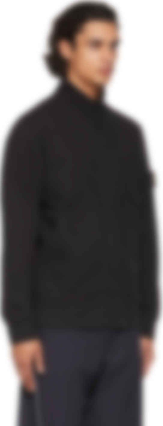 Black Zip-Up Sweatshirt