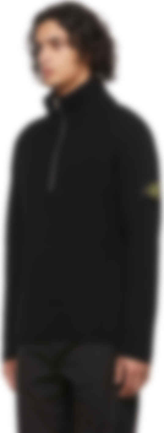 black half sweater
