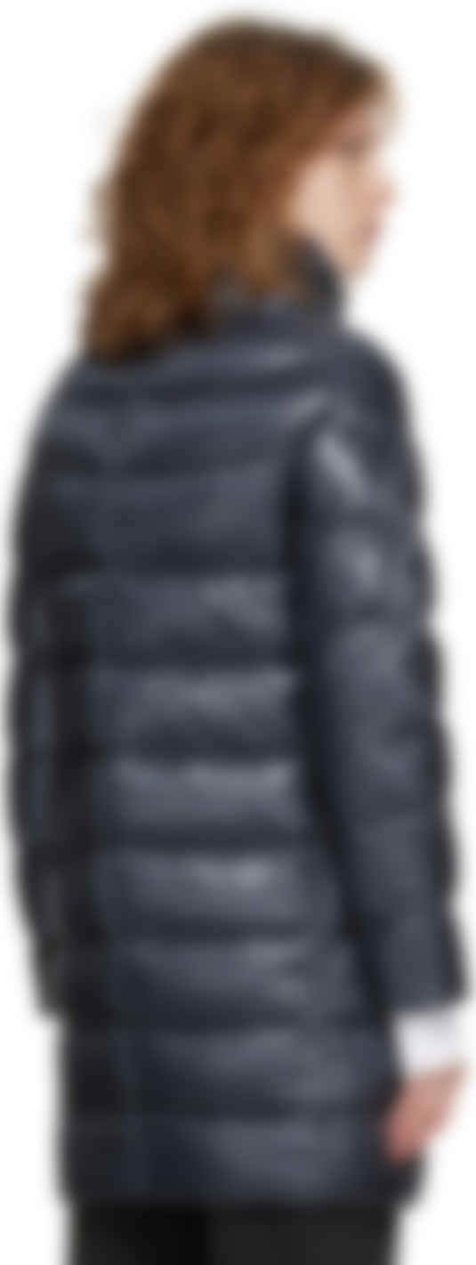 herno navy coat