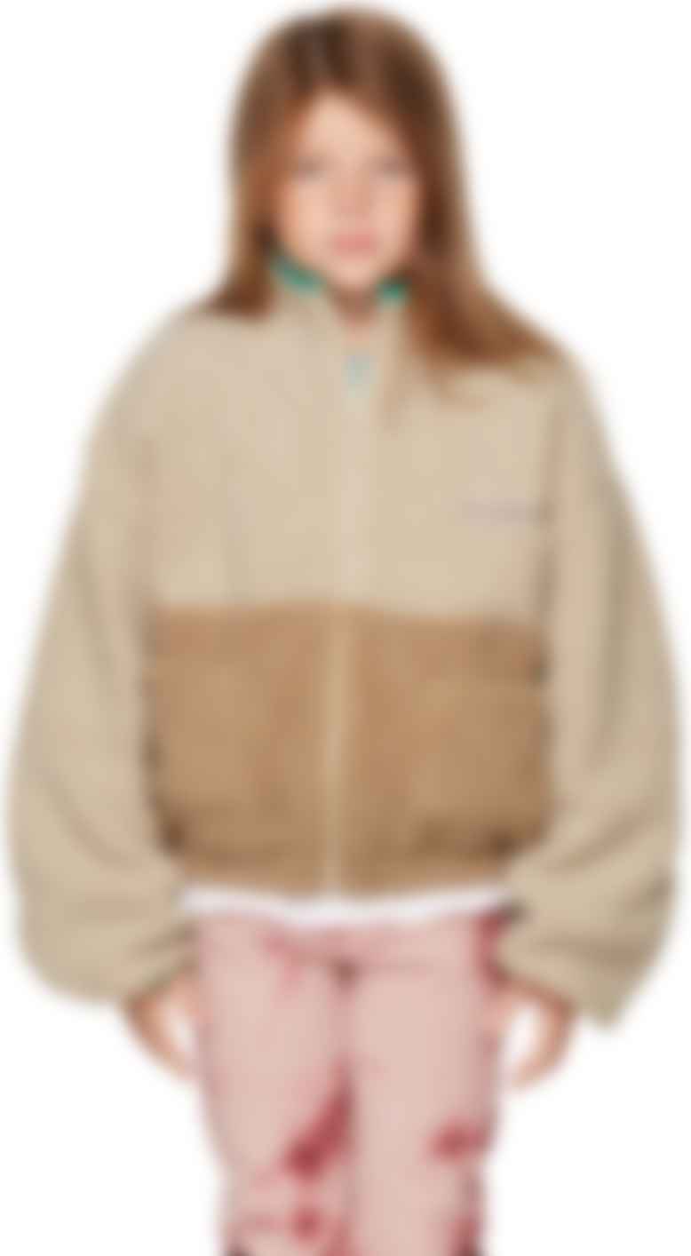 tan teddy jacket