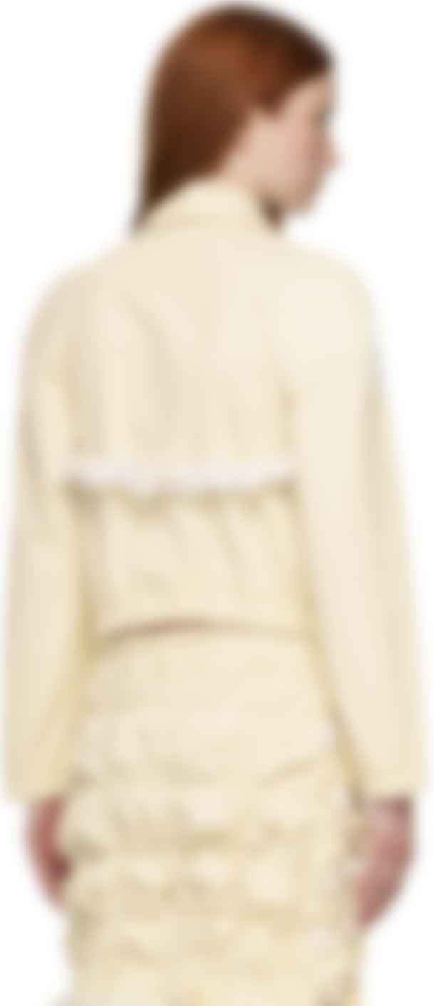 off white sports jacket