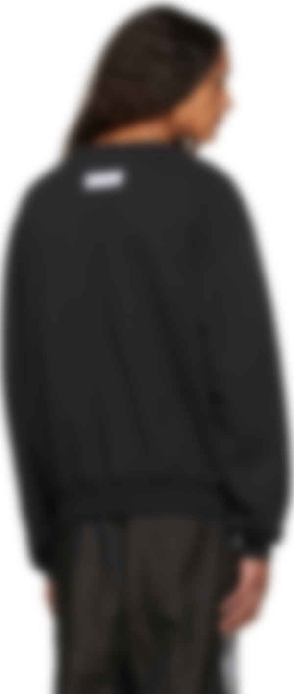 即納特典付き 関税込『Heron Preston』ブラック ロゴ スウェットシャツ 