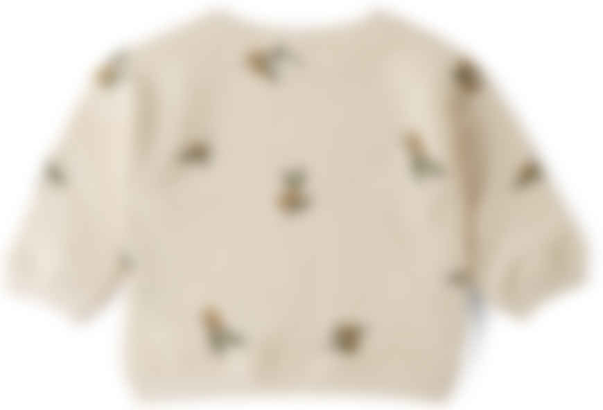 Baby Off-White Olive Sweatshirt by Organic Sale