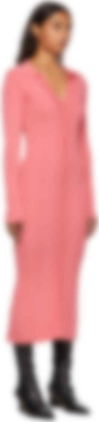 Pink Knit Joy Dress by REMAIN Birger 