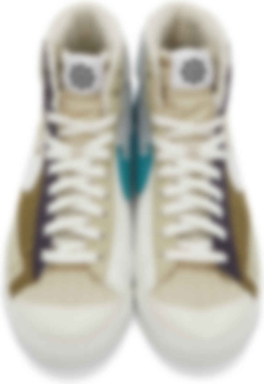 Nike: Beige Blazer Mid '77 Premium Sneakers | SSENSE