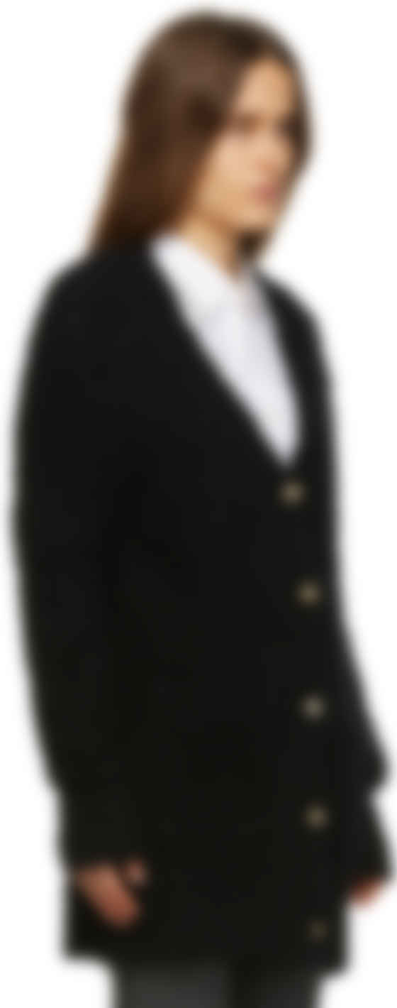 black teddy bear cardigan