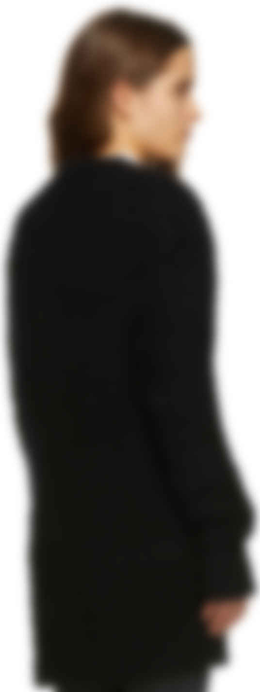 black teddy bear cardigan