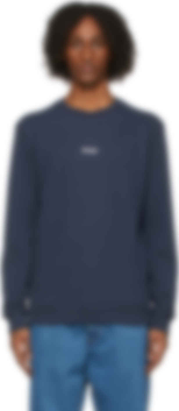 boss navy sweatshirt