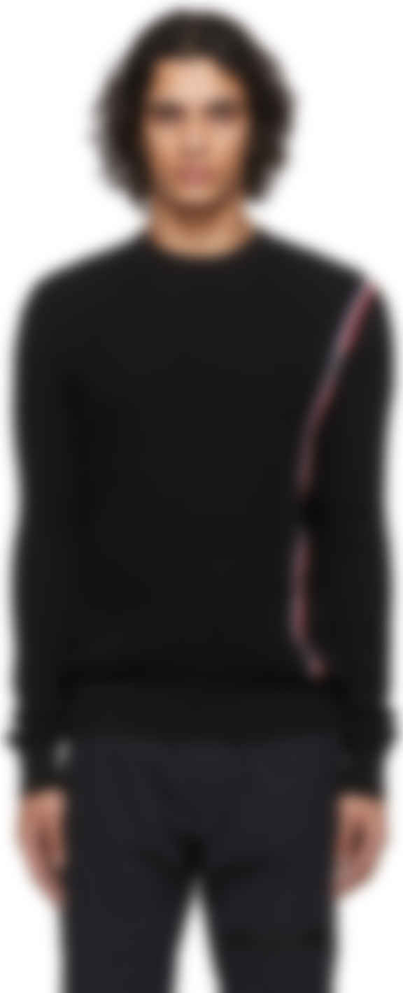 black moncler sweater