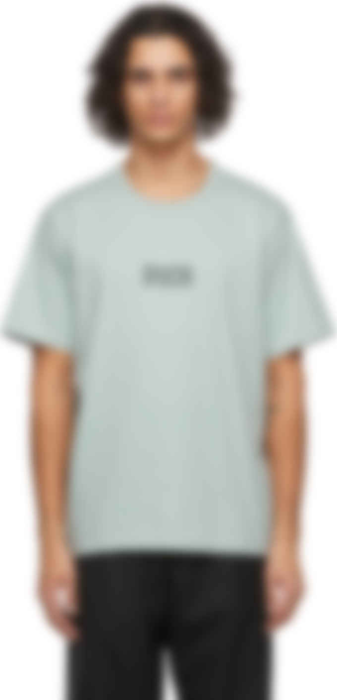 helmut lang blue shirt