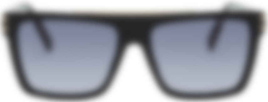 black square aviator sunglasses